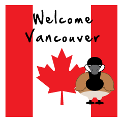 [LINEスタンプ] Vancouver Canada 3