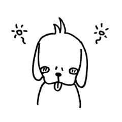 [LINEスタンプ] 関西弁の犬