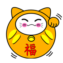 [LINEスタンプ] Daruma nyako