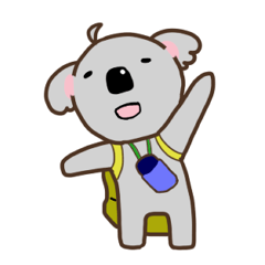 [LINEスタンプ] コアラさんの1日