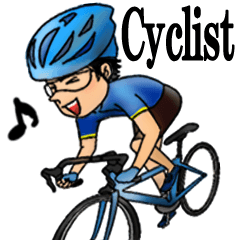[LINEスタンプ] 自転車乗りのためのサイクリングメッセージの画像（メイン）