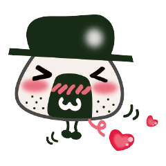 [LINEスタンプ] Onigiri A-Jei speaks in Chinese