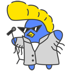 [LINEスタンプ] ロック・ペンギン