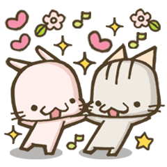 [LINEスタンプ] Happy Go Lucky ( I like the way you are)