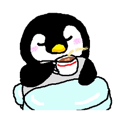 [LINEスタンプ] 子ペンギンです。の画像（メイン）