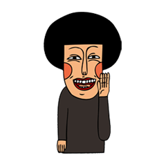 [LINEスタンプ] Mushrooms sister