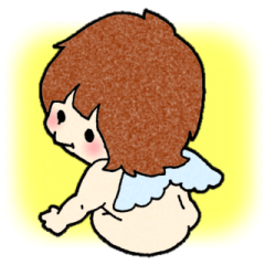 [LINEスタンプ] 小さな天使☆