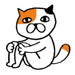 [LINEスタンプ] ねこのささみ