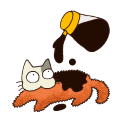 [LINEスタンプ] ねこかつ