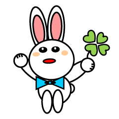 [LINEスタンプ] ぎんかうさぎくんの日常