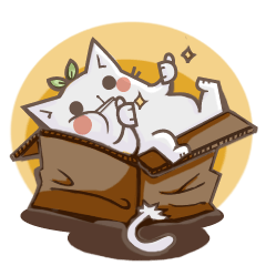 [LINEスタンプ] Bean cat