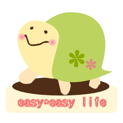 [LINEスタンプ] easy*easy life ~Japanese ver.~の画像（メイン）