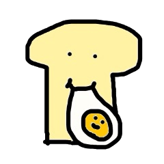 [LINEスタンプ] ワンローフ型食パン
