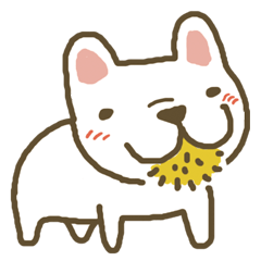 [LINEスタンプ] I love french bulldog ( Mimi)