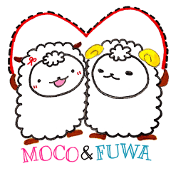 [LINEスタンプ] MOCO ＆ FUWAの画像（メイン）