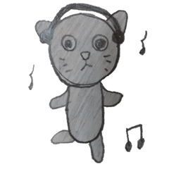 [LINEスタンプ] 黒猫ぽんちゃん＆ほのぼのペンギン