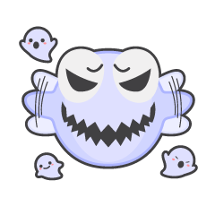 [LINEスタンプ] Boofus: Top Funny Ghost