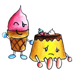 [LINEスタンプ] All about dessert