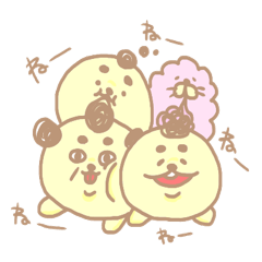 [LINEスタンプ] 謎の妖精家族