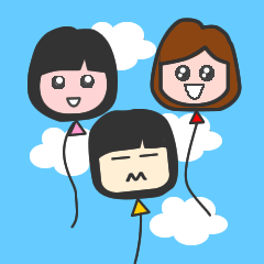 [LINEスタンプ] 電波OL Ver.イエロー