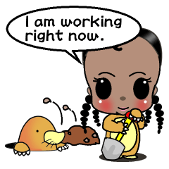 [LINEスタンプ] NANA 1 : Series of A.K.G.