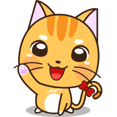 [LINEスタンプ] Ordinary Cat, Rei Chan