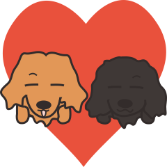 [LINEスタンプ] Dachshund TANG ＆ BAO