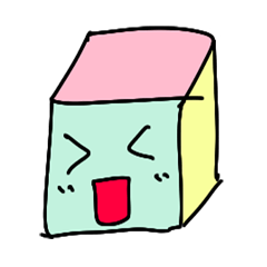 [LINEスタンプ] Children painting box