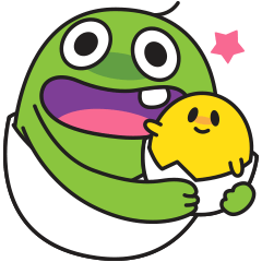 [LINEスタンプ] エグモン