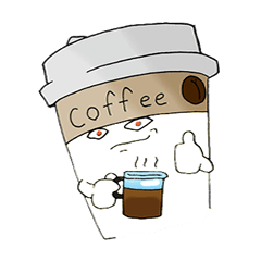 [LINEスタンプ] コーヒーボーイの画像（メイン）