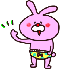 [LINEスタンプ] 白ねこちゃんとうさ吉