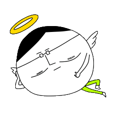 [LINEスタンプ] 社内天使おっきー