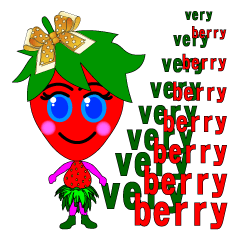 [LINEスタンプ] Very Berryの画像（メイン）