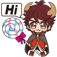 [LINEスタンプ] I am a big devil