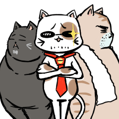 [LINEスタンプ] OGねこさん