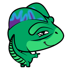 [LINEスタンプ] Minisaurios - Kek