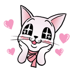 [LINEスタンプ] Lovely's kittyの画像（メイン）