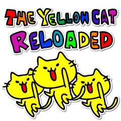 [LINEスタンプ] 黄色い猫 RELOADEDの画像（メイン）