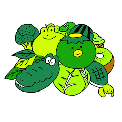 [LINEスタンプ] We are GREEN