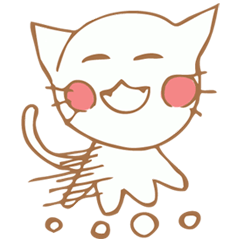 [LINEスタンプ] The little cat.