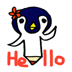 [LINEスタンプ] ペンギンペンの日常英会話