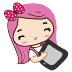[LINEスタンプ] Winny's lovely girl