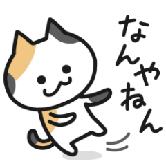 [LINEスタンプ] 関西弁なネコさん