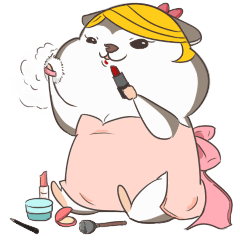 [LINEスタンプ] Hamster's diary