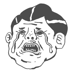 [LINEスタンプ] Ugly pals