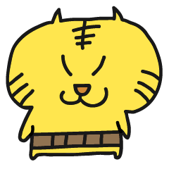 [LINEスタンプ] ふうてんネコのトラ吉