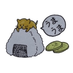 [LINEスタンプ] 猫だって食べたい。の画像（メイン）