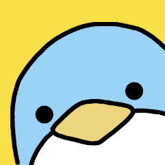 [LINEスタンプ] ぽっちゃりペンギン
