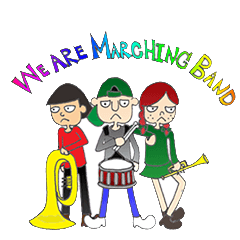 [LINEスタンプ] We Are Marching Band Episode 1
