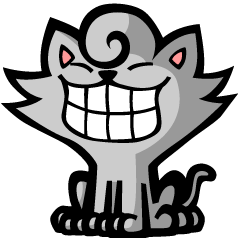 [LINEスタンプ] CATTY the Curly Cat